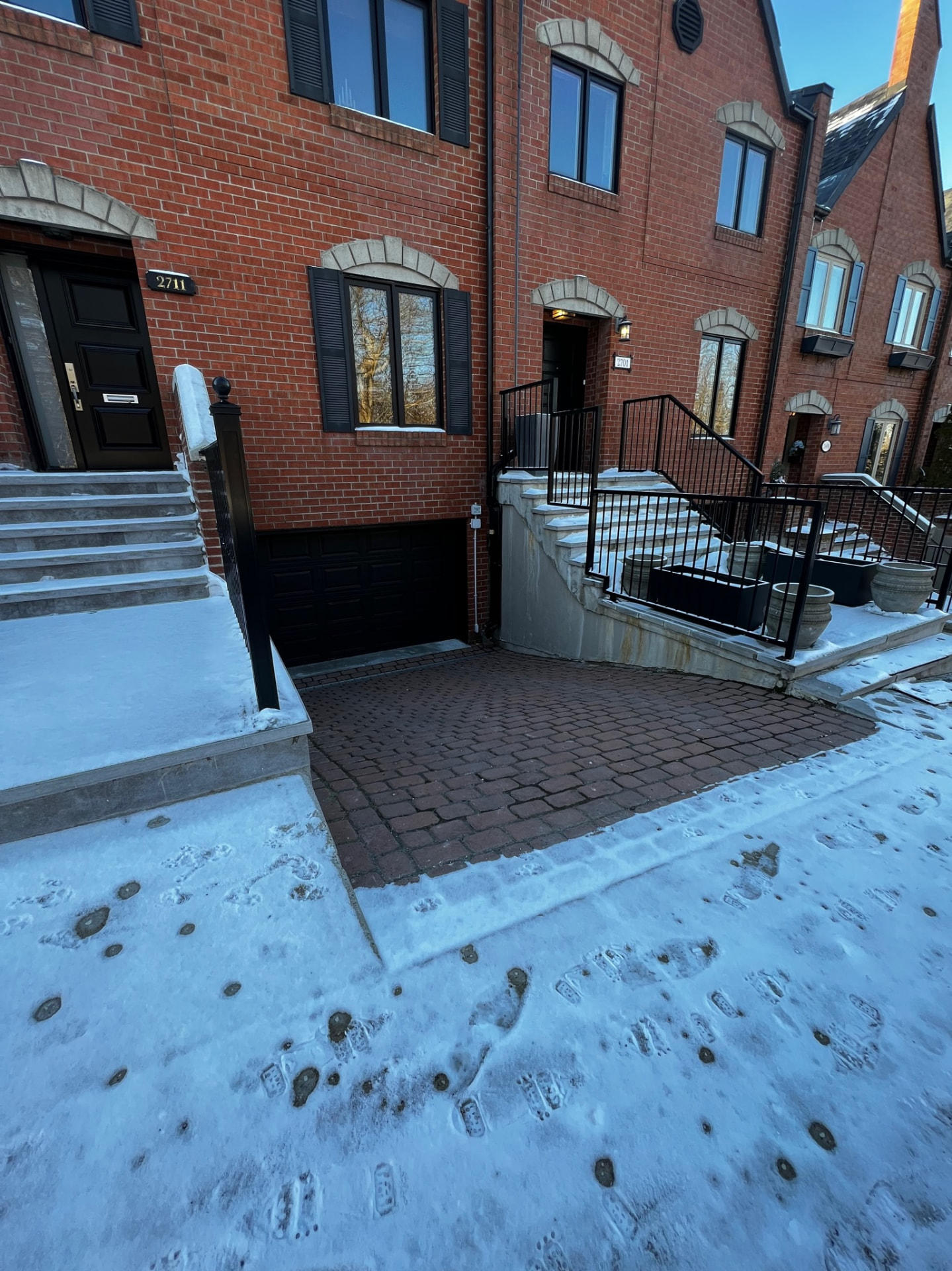 Heated pavement project