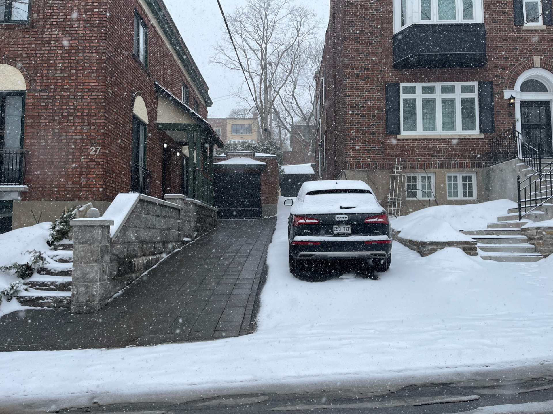 Heated pavement project