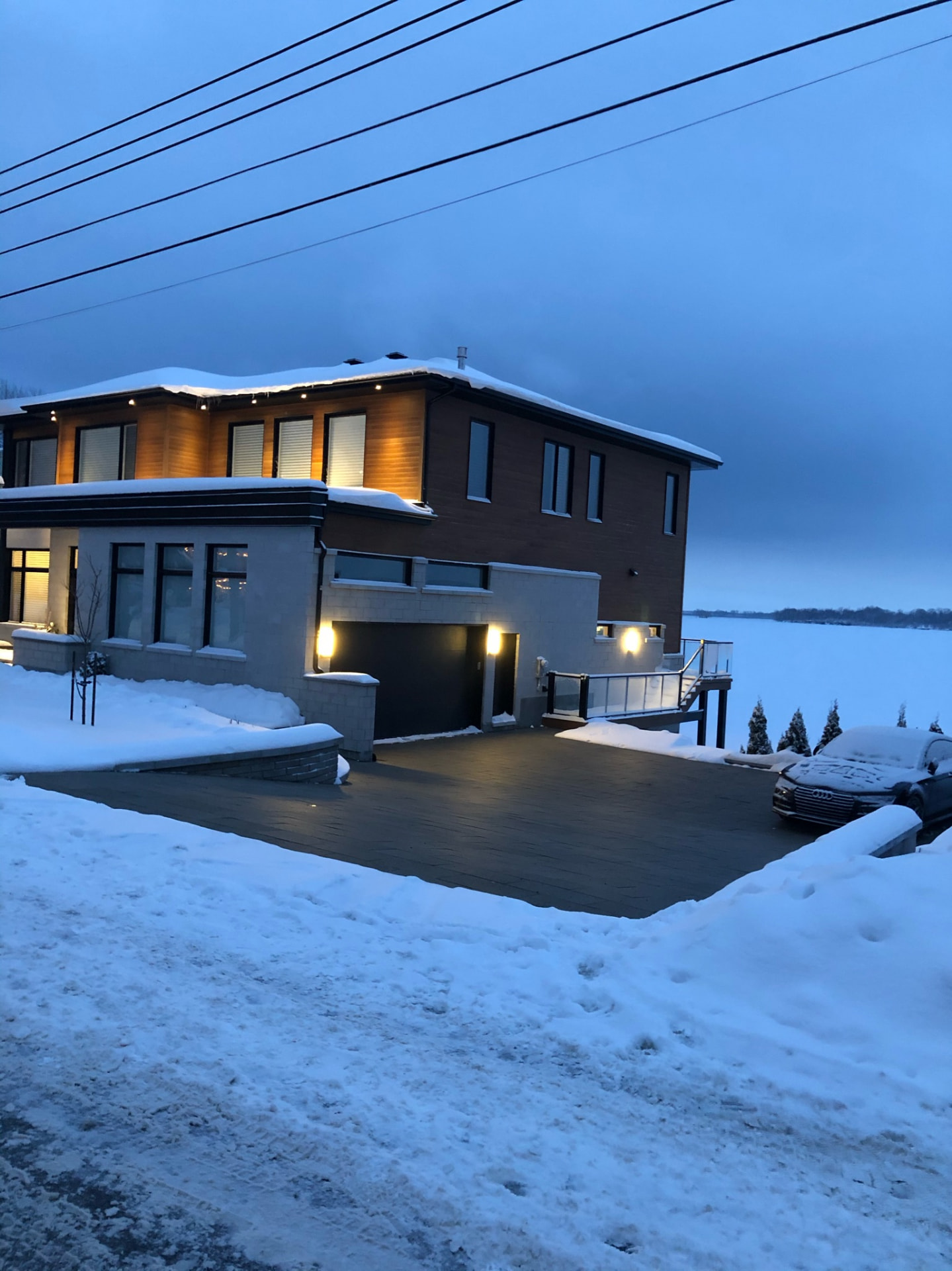 Heated pavement project