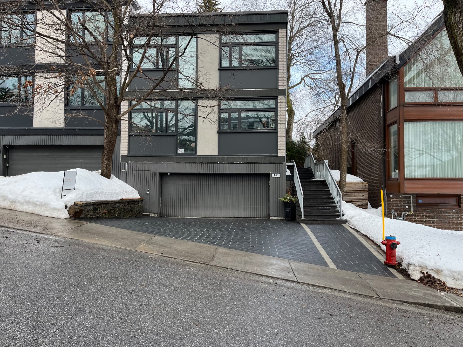Heated pavement project